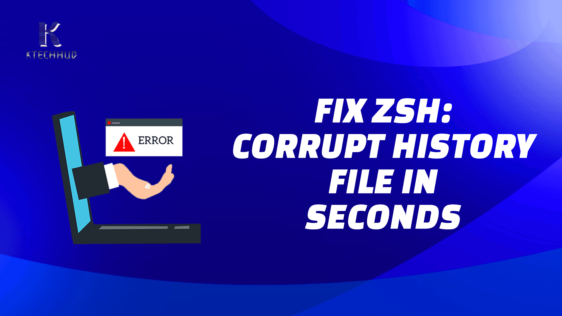 Fixed - zsh: corrupt history file