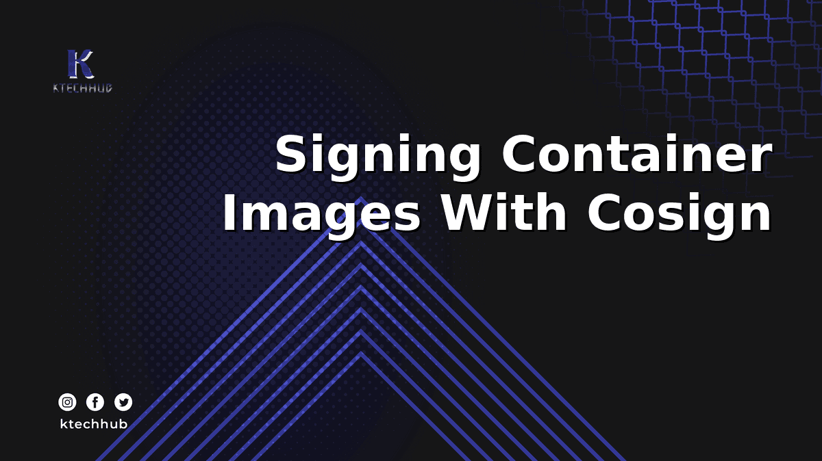 Signing and Verifying Container Images With Cosign in CI
